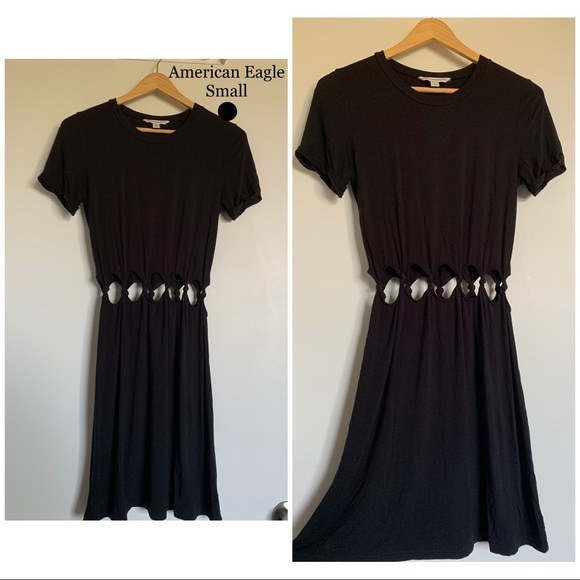 AE Soft Cutout T-shirt Dress - Picture 1 of 3